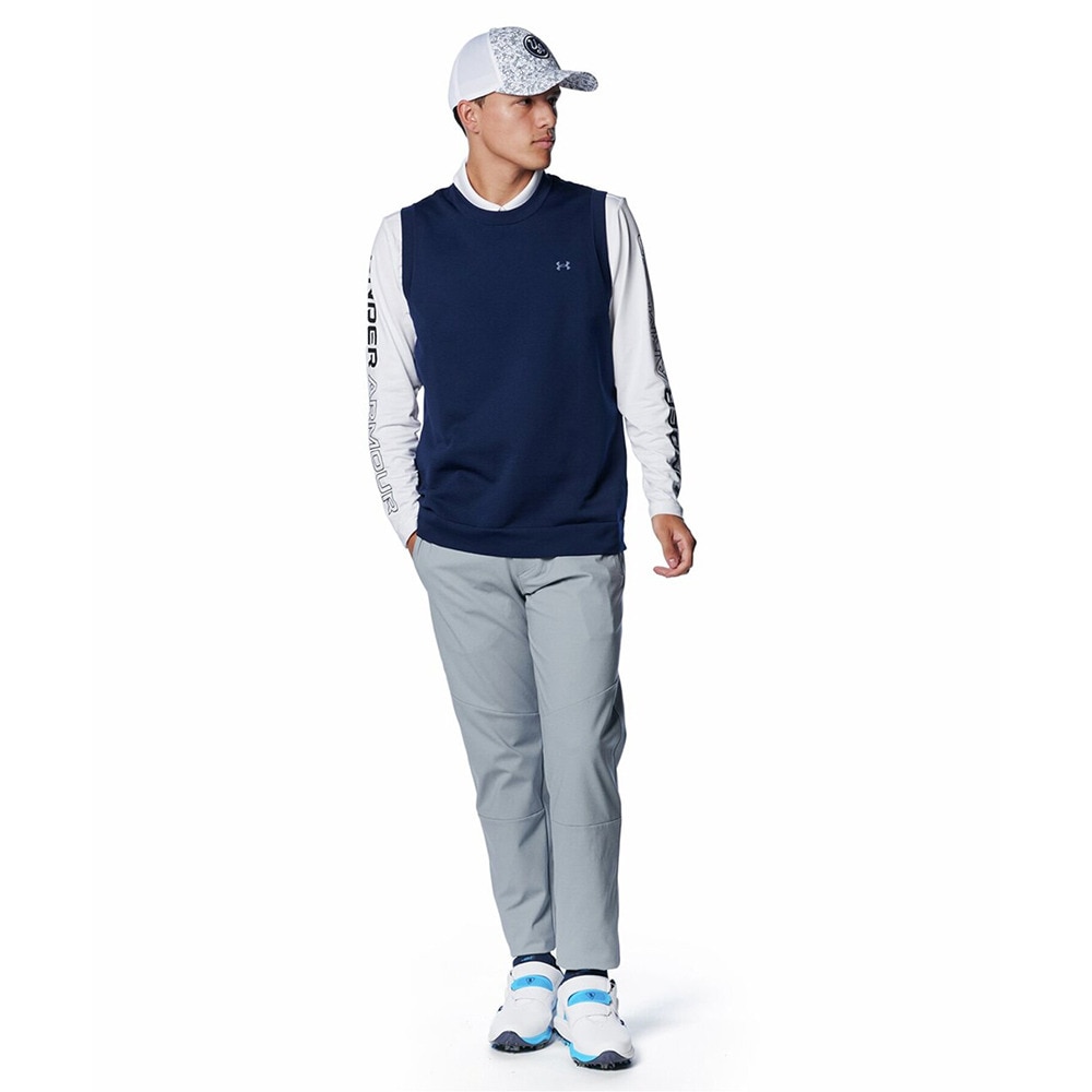 アンダーアーマー（UNDER ARMOUR）（メンズ）ゴルフウェア 保温 DriveProセーターベスト 1388316 410