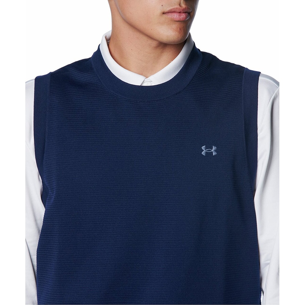 アンダーアーマー（UNDER ARMOUR）（メンズ）ゴルフウェア 保温 DriveProセーターベスト 1388316 410