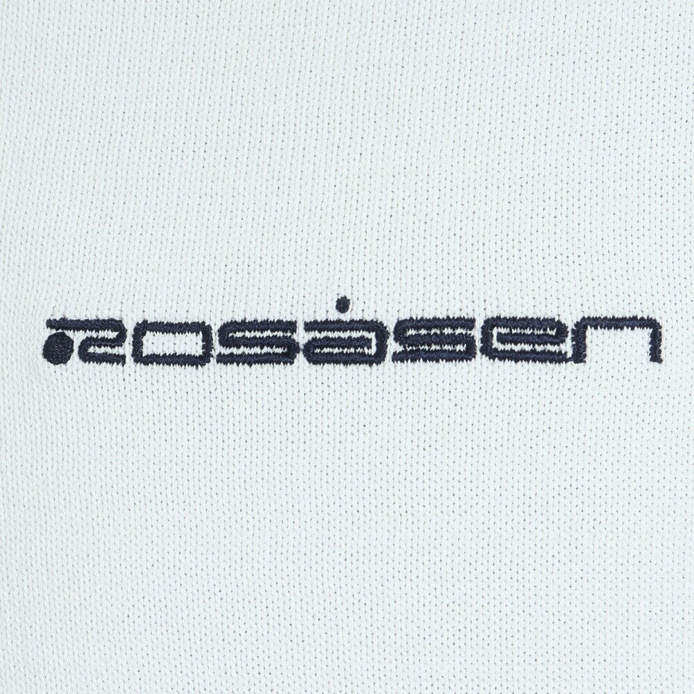 ROSASEN（メンズ）ゴルフウェア インターシャニットベスト 044-42871-005-24AW