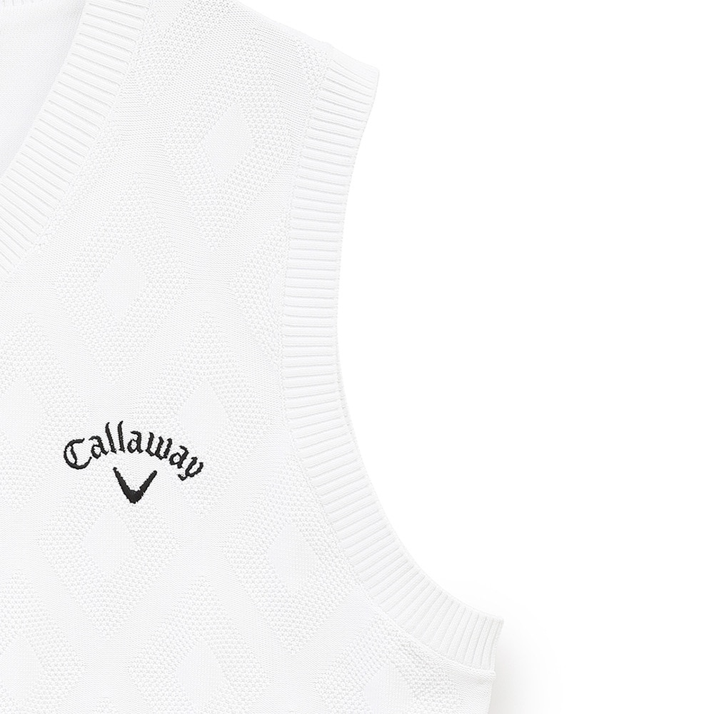 キャロウェイ（CALLAWAY）（メンズ）ゴルフウェア Vネックニットベスト C24219100-1030