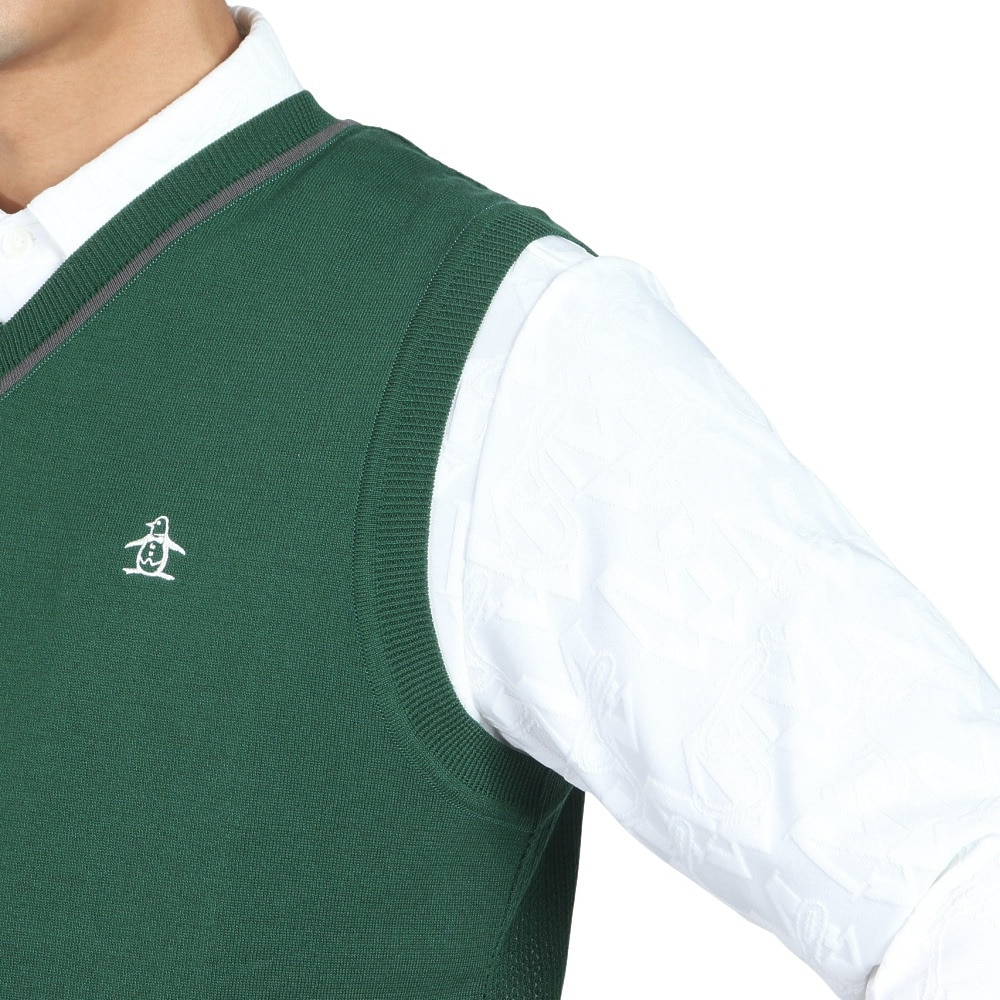 レビュー高評価のおせち贈り物 マンシングウエア（MUNSING WEAR）（メンズ）ゴルフウェア V マンシング