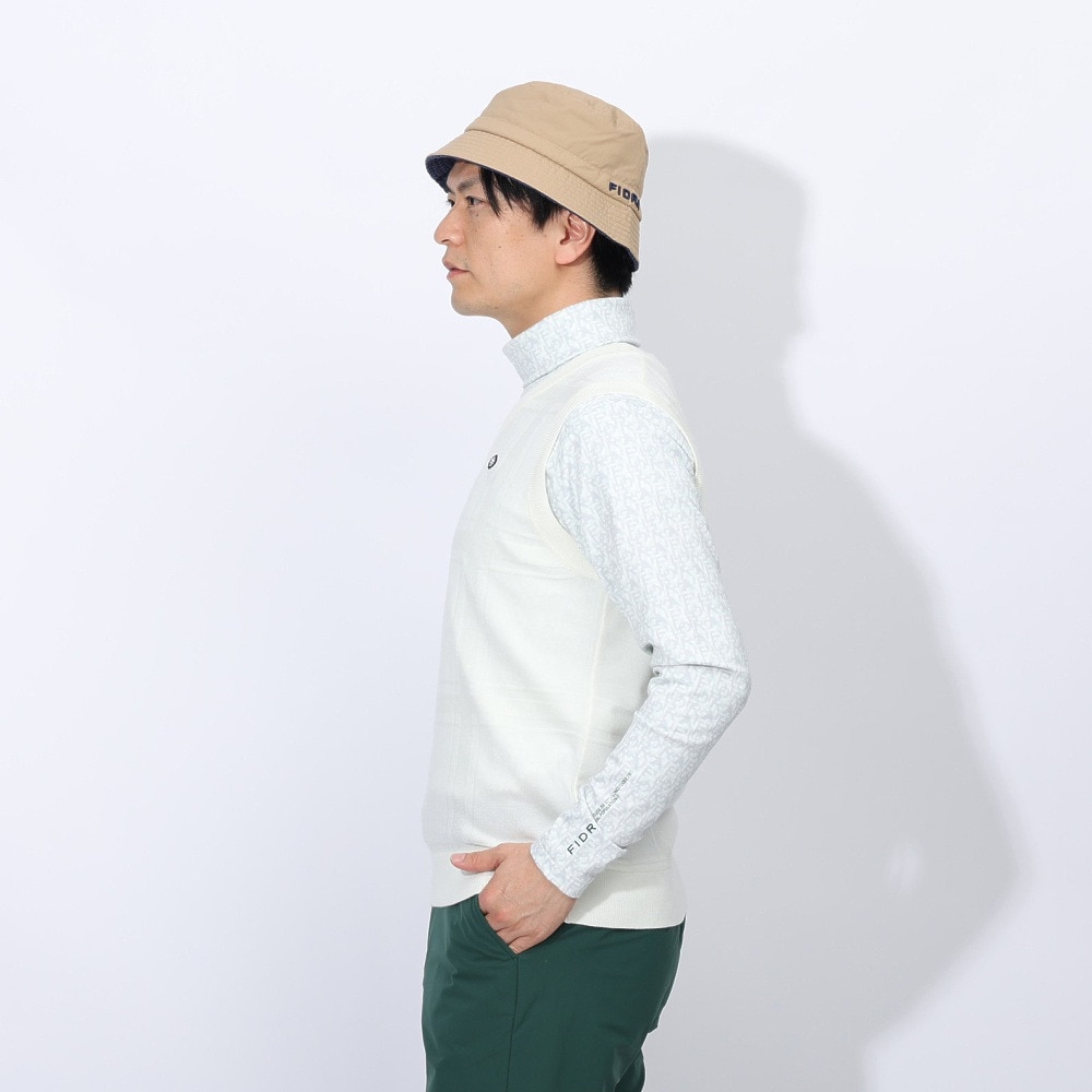 フィドラ（FIDRA）（メンズ）ゴルフウェア 軽量 Vネックベスト FD5STK02 WHT