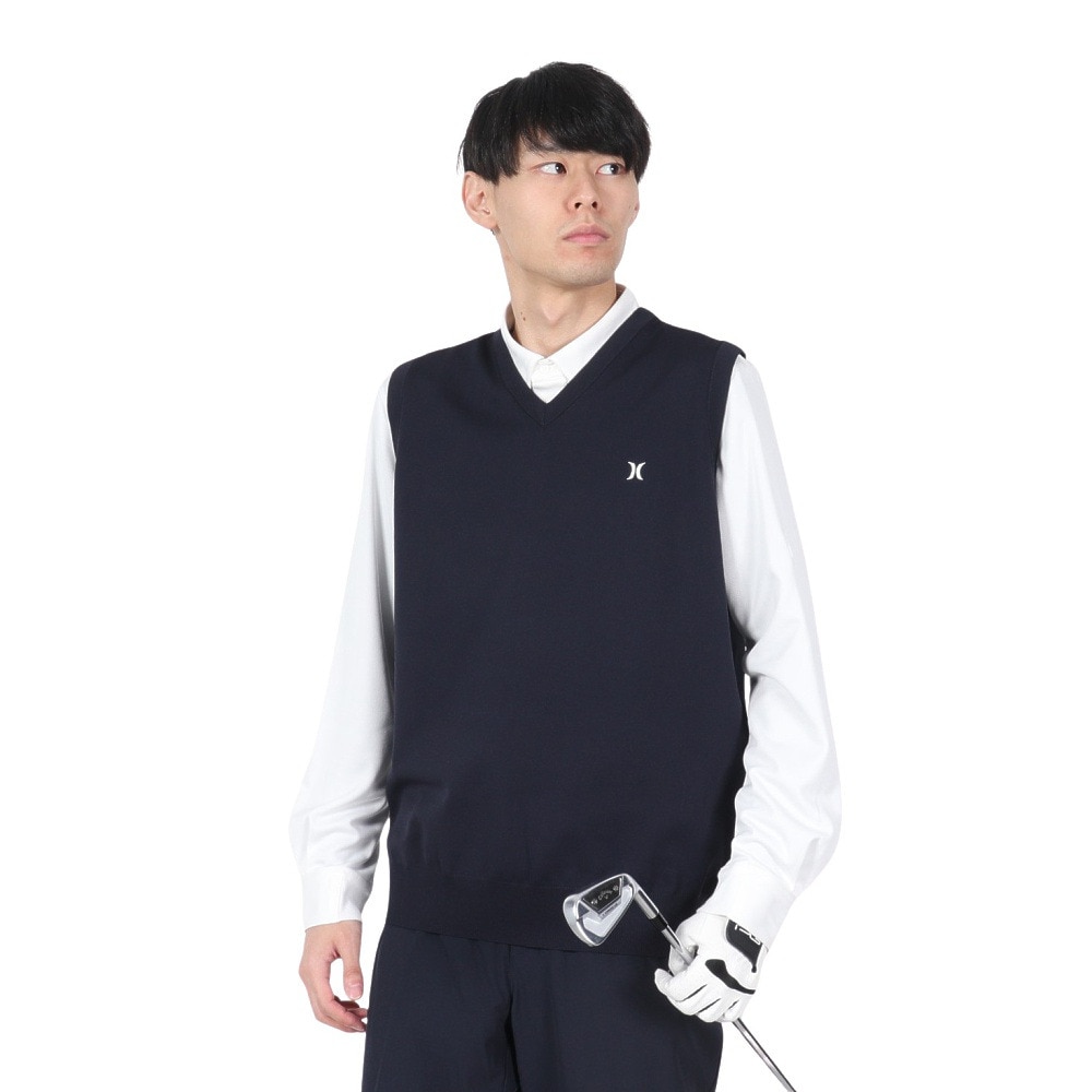 ハーレー（HURLEY）（メンズ）ゴルフウェア 速乾 PHANTOM HG ベスト MGSW242081-NVY