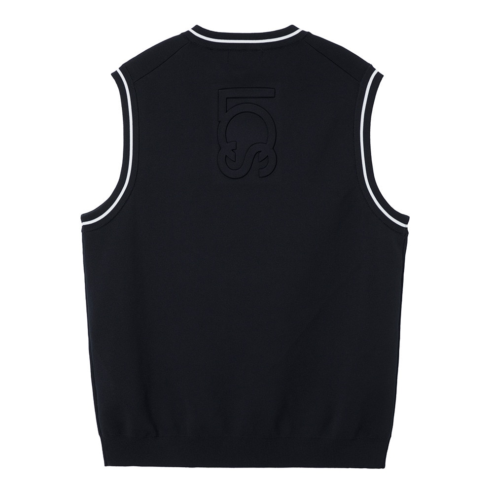 ルコックスポルティフ（lecoqsportif）（メンズ）ゴルフウェア 定番 ニットベスト LG5FVE80M NV00