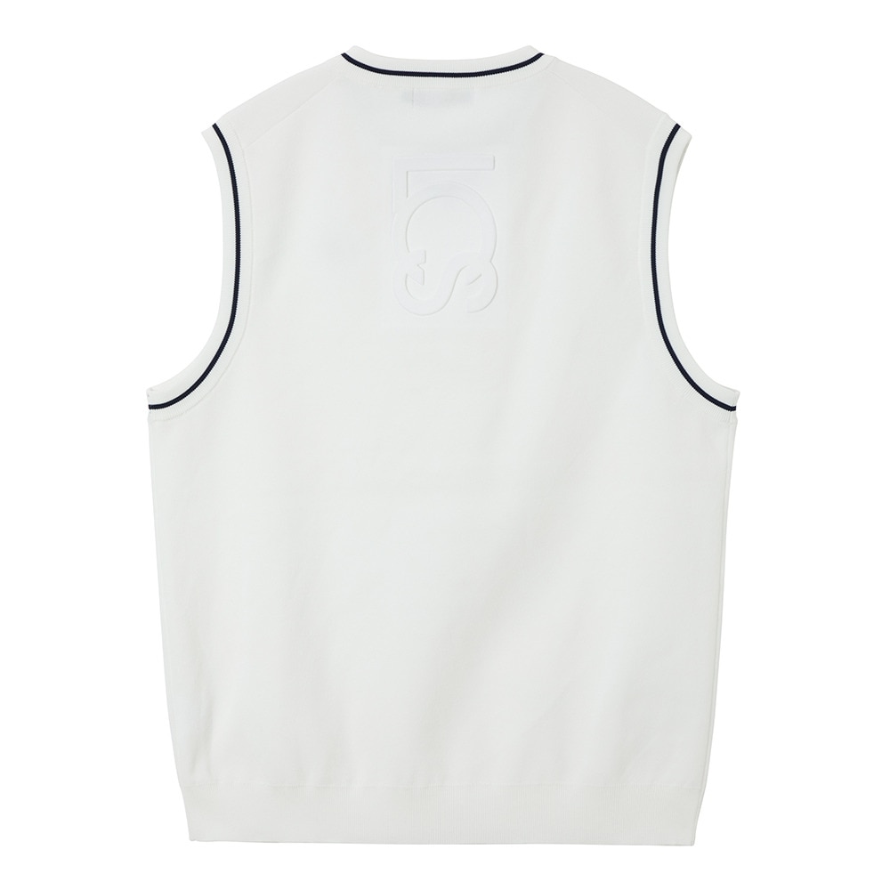 ルコックスポルティフ（lecoqsportif）（メンズ）ゴルフウェア 定番 ニットベスト LG5FVE80M WH00