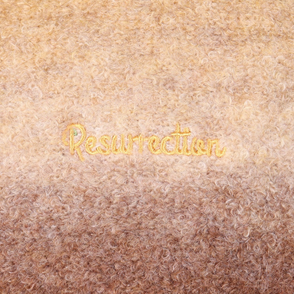 レザレクション（Resurrection）（メンズ）ゴルフウェア 長袖セーター グラデーションブークレニット BD34KNPO05-M BRW