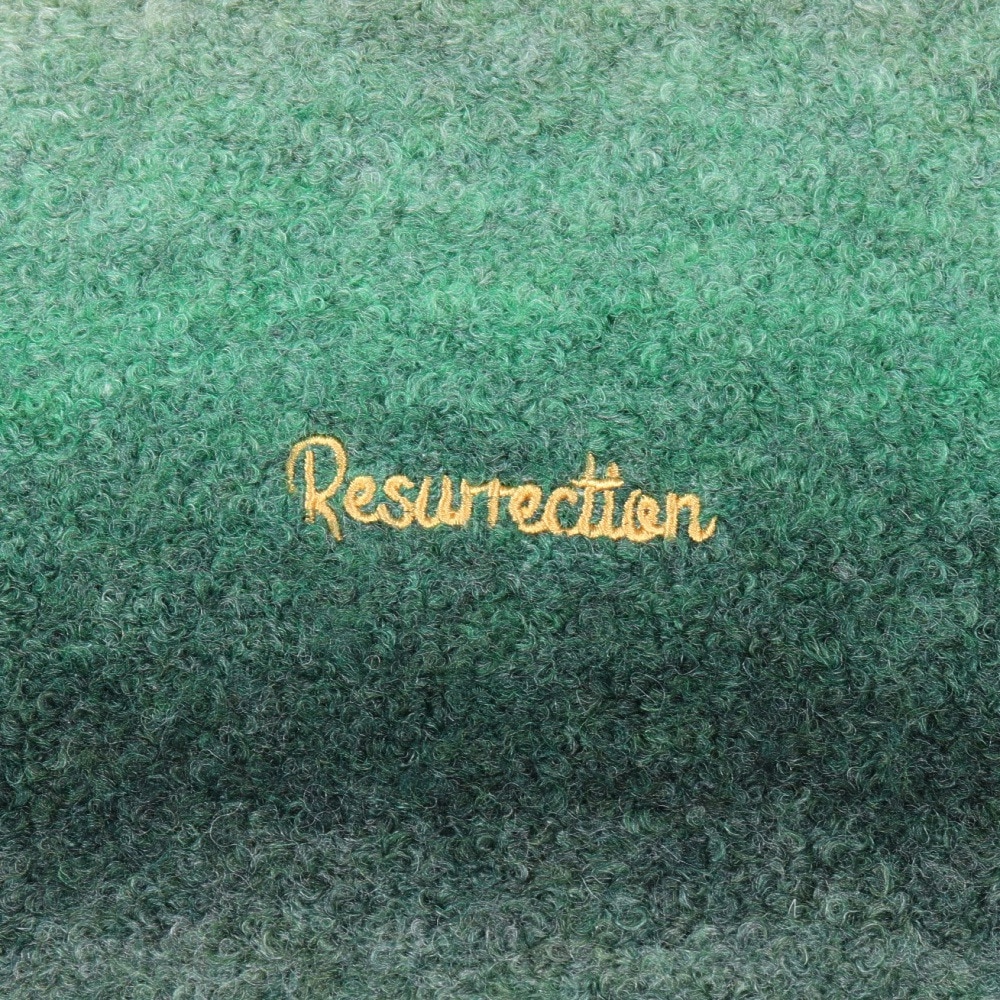 レザレクション（Resurrection）（メンズ）ゴルフウェア グラデーションブークレニット GRN BD34KNPO05-M GRN