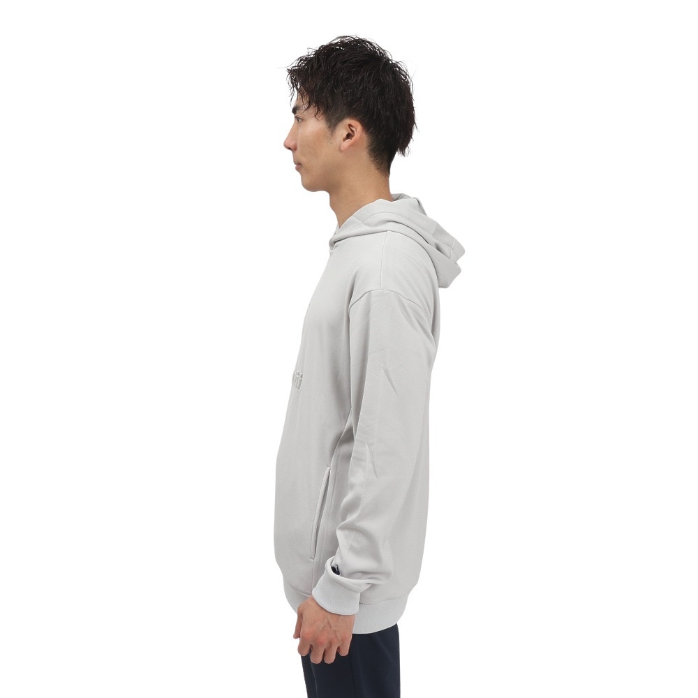 ルコックスポルティフ（lecoqsportif）（メンズ）ゴルフウェア 長袖 パーカー スウェットプルオーバー LG5SSW00M GY00
