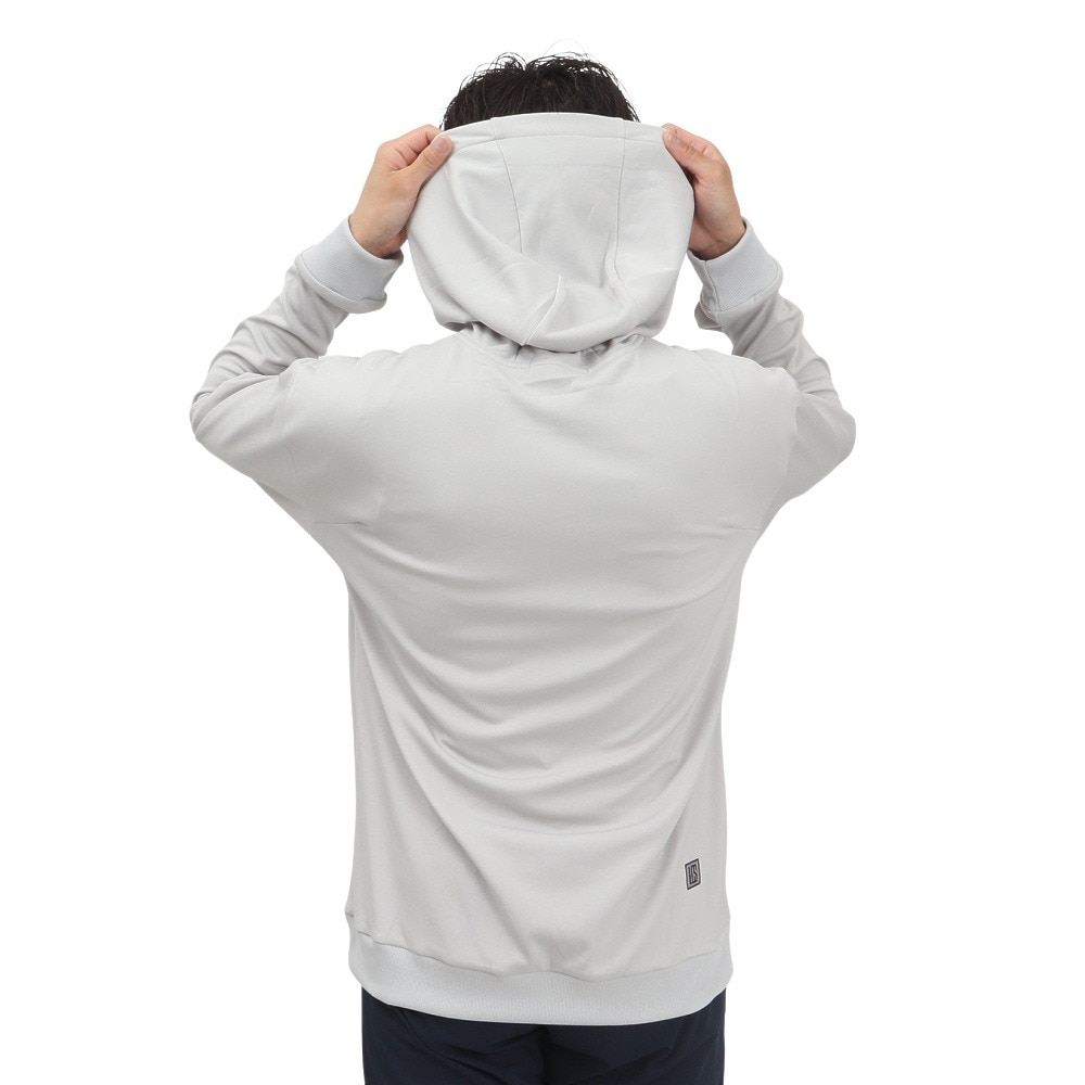 ルコックスポルティフ（lecoqsportif）（メンズ）ゴルフウェア 長袖 パーカー スウェットプルオーバー LG5SSW00M GY00