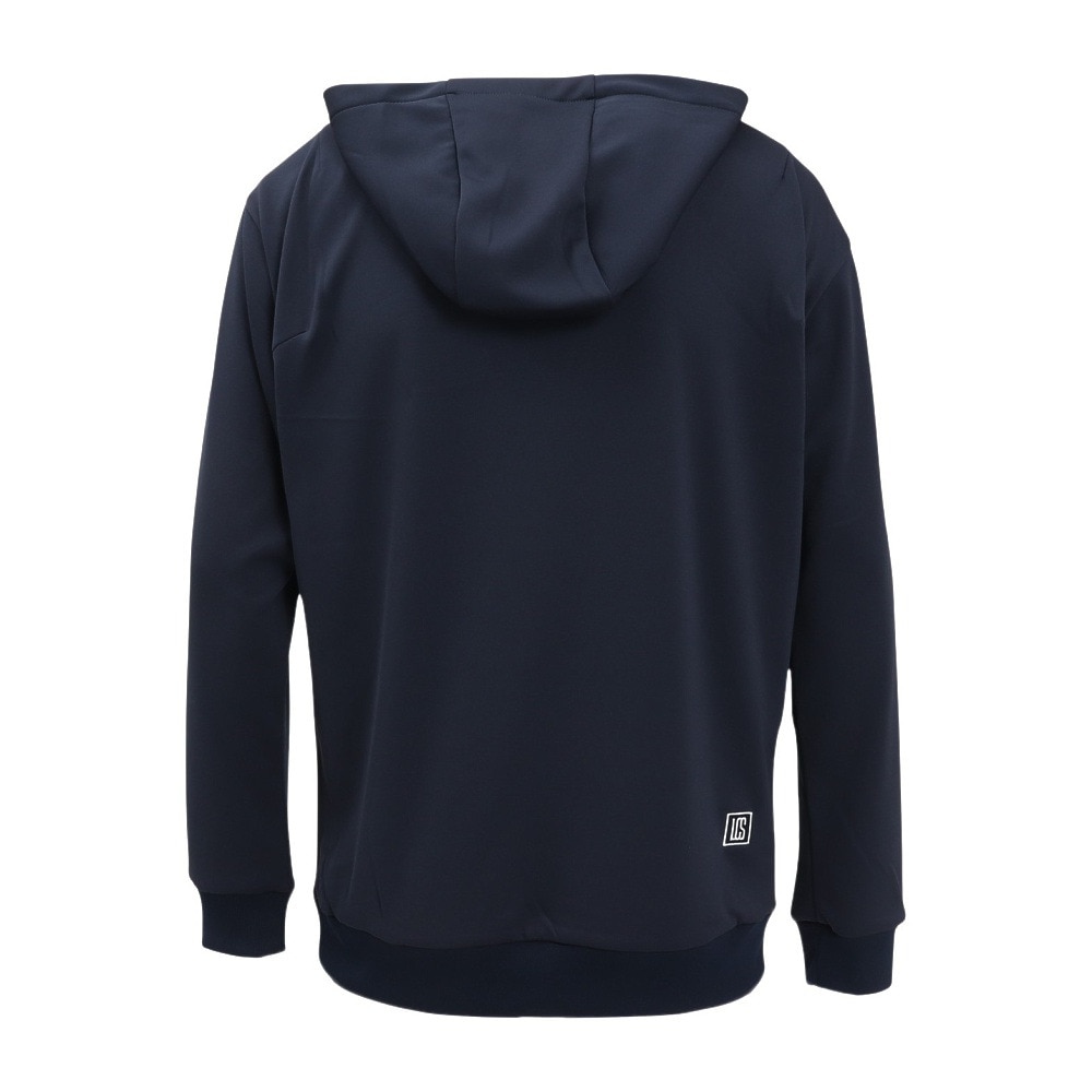 ルコックスポルティフ（lecoqsportif）（メンズ）ゴルフウェア 吸汗 長袖パーカー スウェットプルオーバー LG5SSW00M NV00