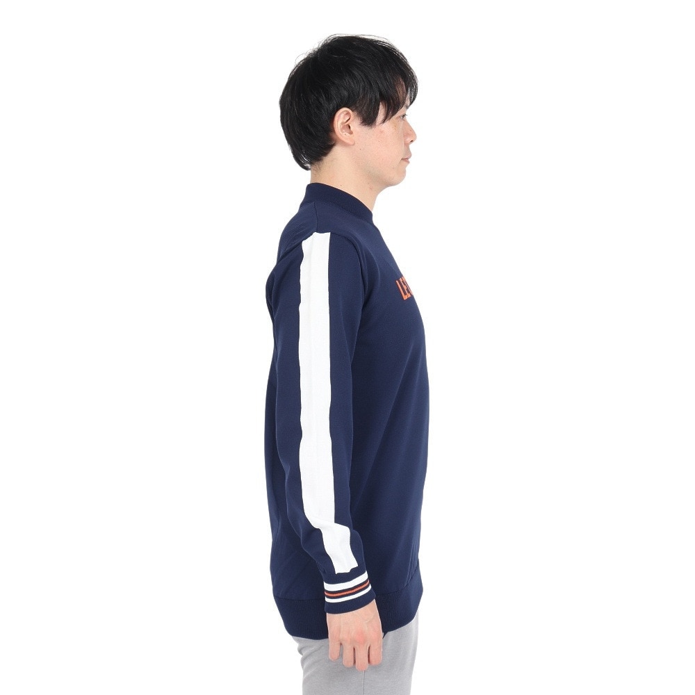 ルコックスポルティフ（lecoqsportif）（メンズ）ゴルフウェア ストレッチフォーサー 長袖 シャツセーター LG4FST02M NV00