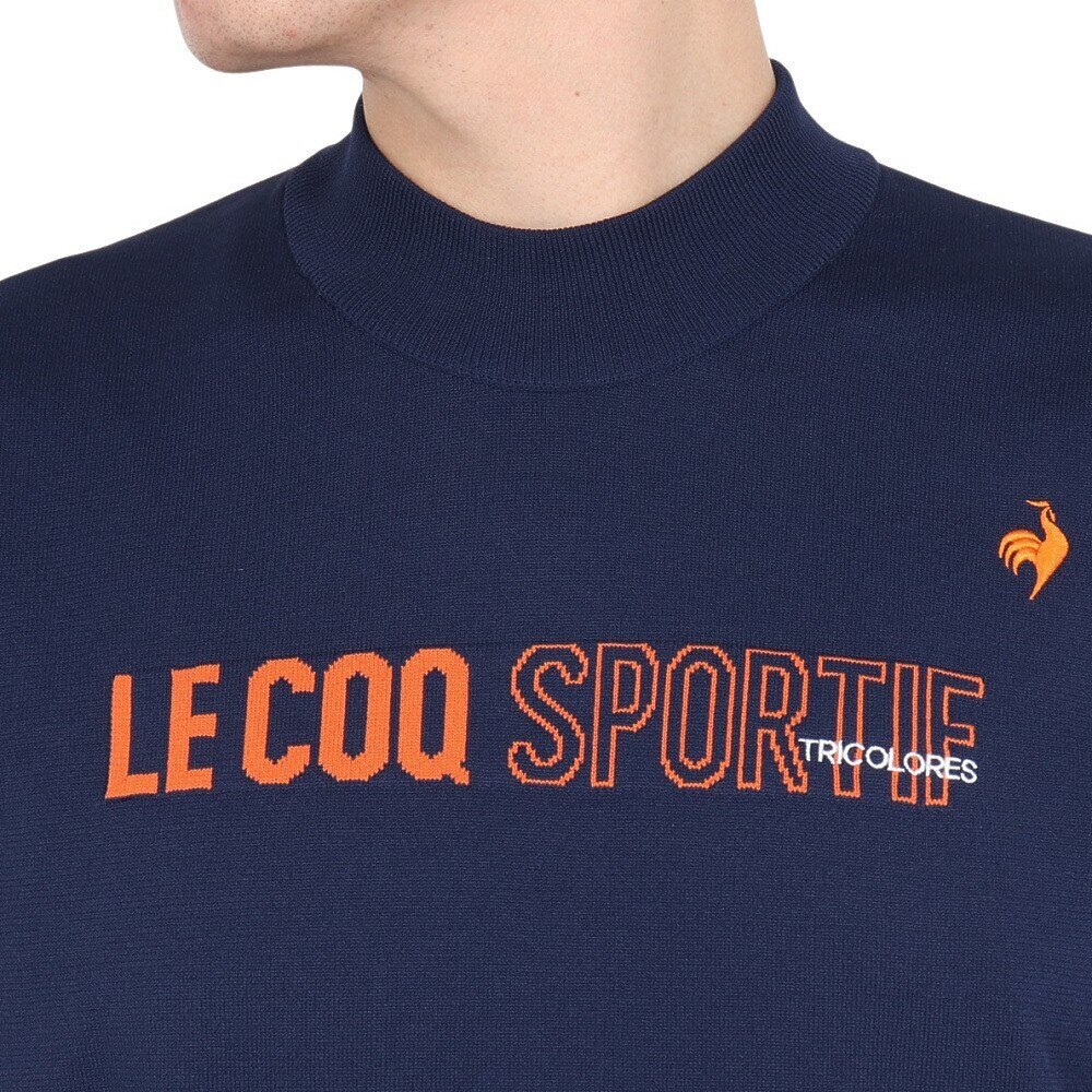 ルコックスポルティフ（lecoqsportif）（メンズ）ゴルフウェア ストレッチフォーサー 長袖 シャツセーター LG4FST02M NV00