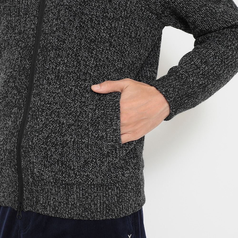 キャロウェイ(CALLAWAY)ゴルフウェア 裏地付きフルジップニット C25218107-1010(Men’s) キャロウェイ（CALLAWAY）（メンズ）ゴルフウェア 裏地付きフルジップ