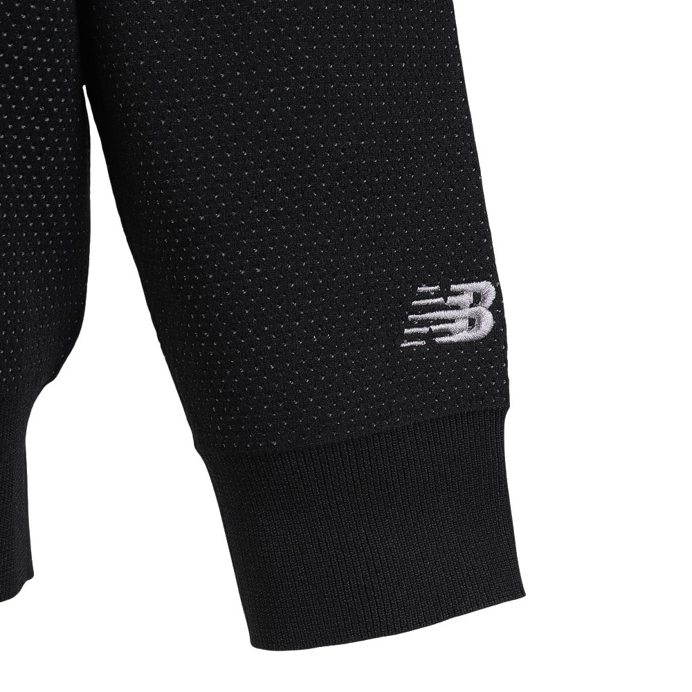ニューバランス（new balance）（メンズ）ゴルフウェア クルーネック ニット プルオーバー 012-5270002-010
