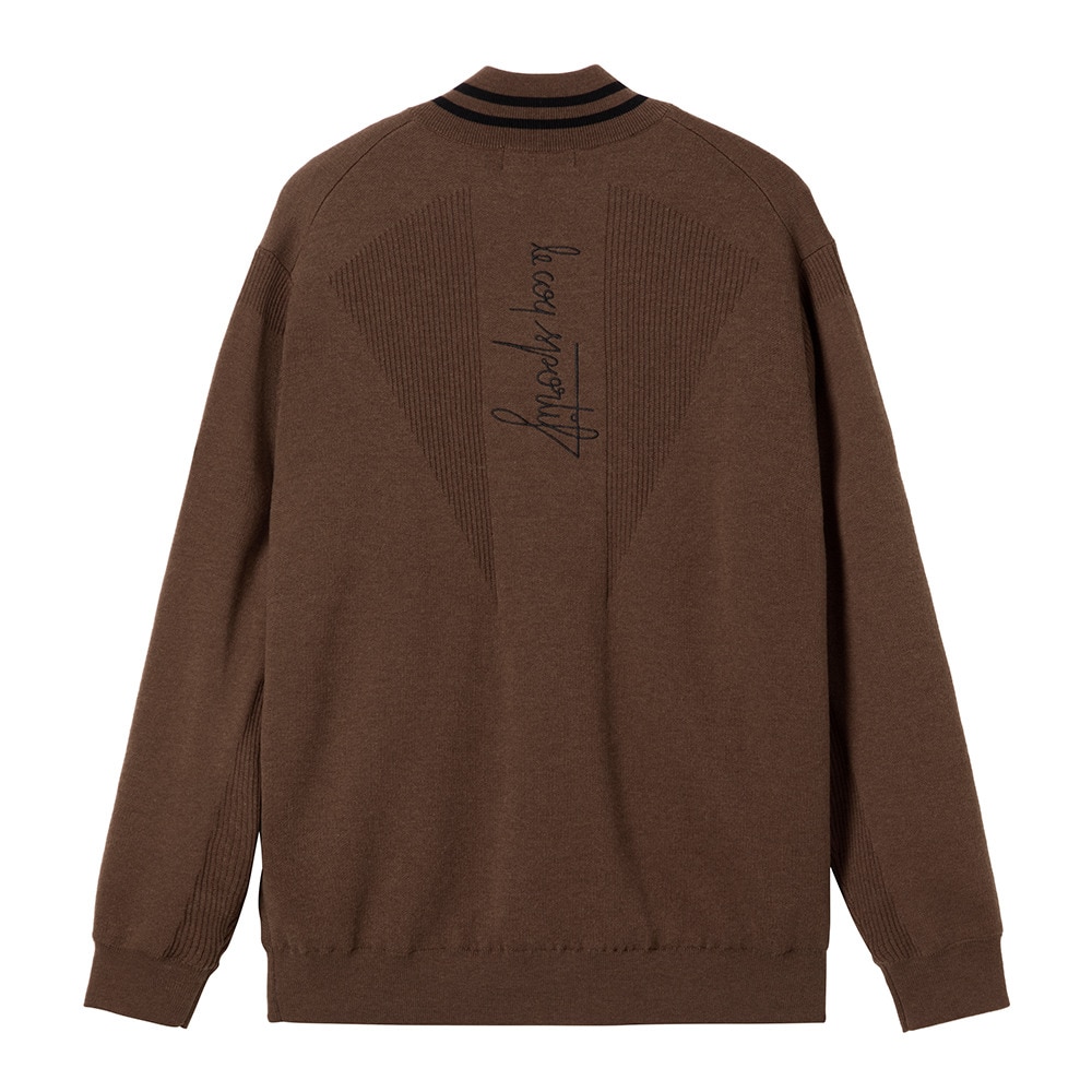 ルコックスポルティフ（lecoqsportif）（メンズ）ゴルフウェア 防風ハーフジップセーター LG5FST81M BW00