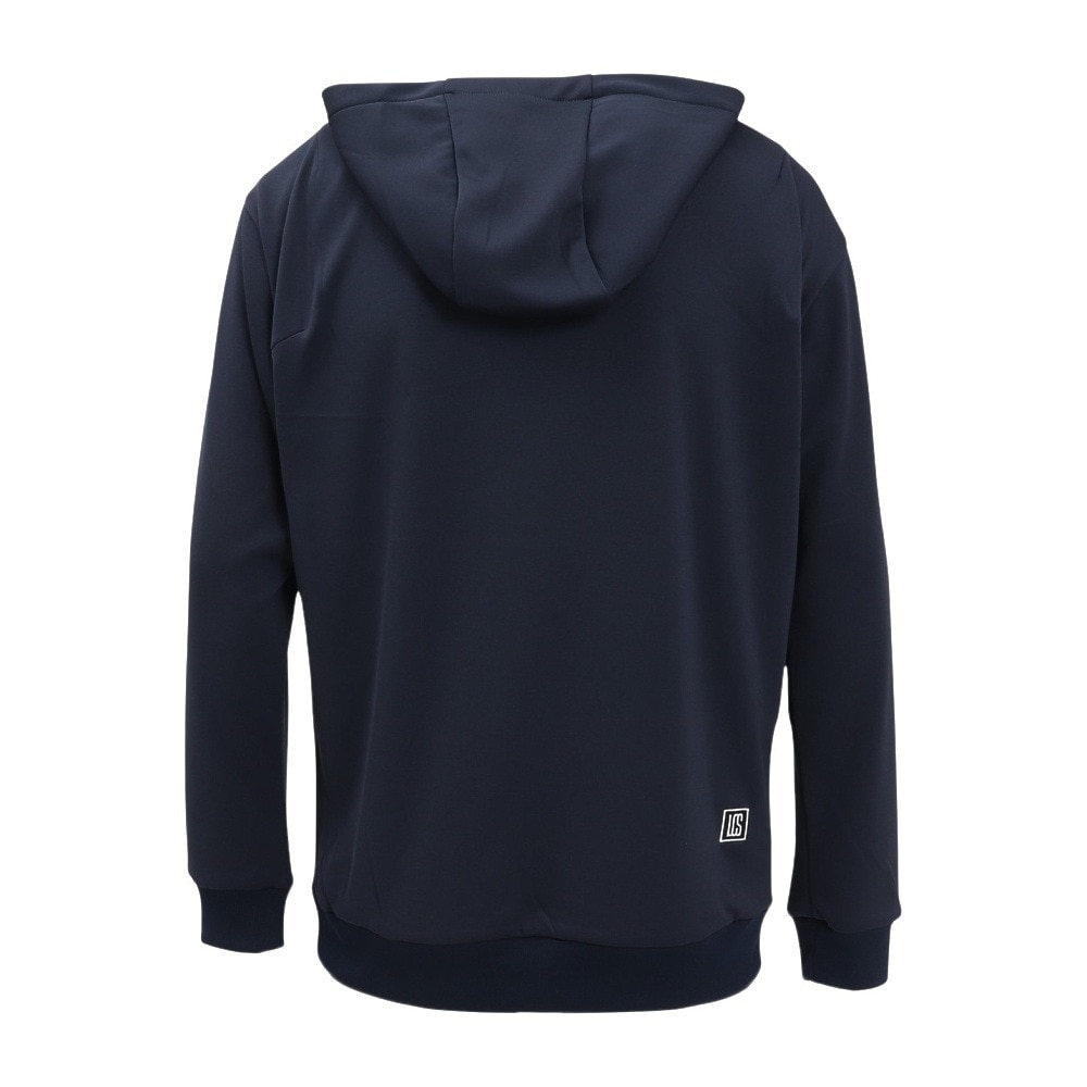 ルコックスポルティフ（lecoqsportif）（メンズ）ゴルフウェア 吸汗 長袖パーカー スウェットプルオーバー LG5SSW00M NV00