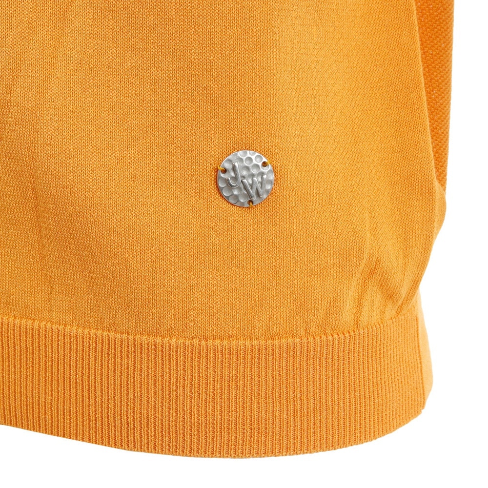 ジェイダブルオー（JWO）（メンズ）ゴルフウェア 春夏 紫外線対策 UVカット 疲労軽減 半袖 スキッパー ポロシャツ 41-1221240-35