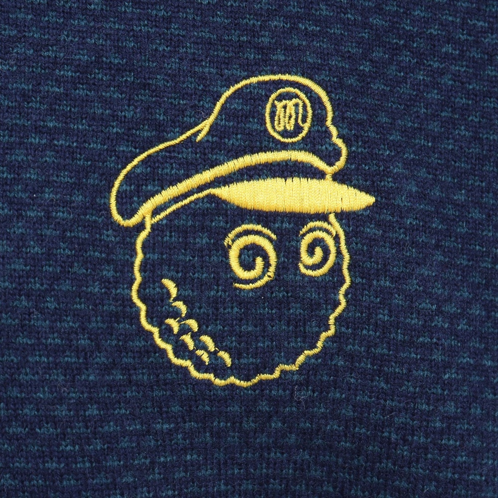 刺繡レディース用2色展開マルボン ゴルフ カットソー セーター malbon