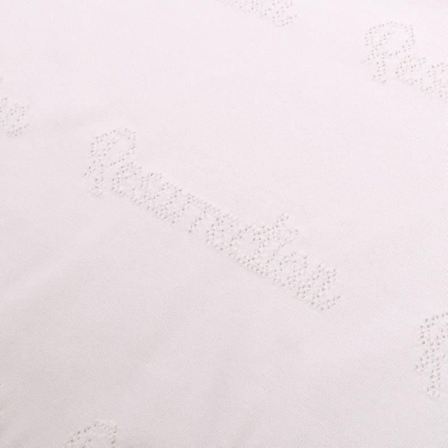 レザレクション（Resurrection）（メンズ）ゴルフウェア メッシュロゴ ニットポロシャツ BF12KNPS04-M WHT