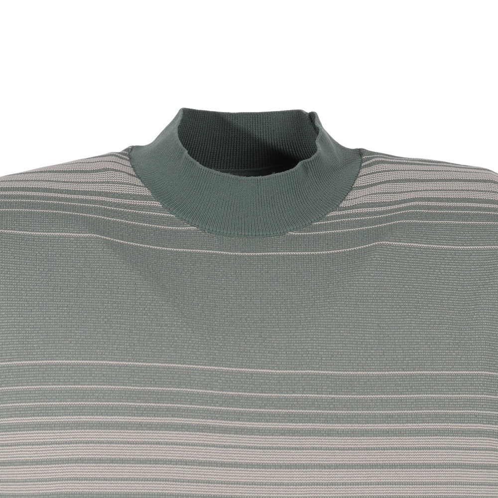 トラヴィスマシュー（Travis Mathew）（メンズ）ゴルフウェア モックネック 半袖ニット 7AI046-3OLG