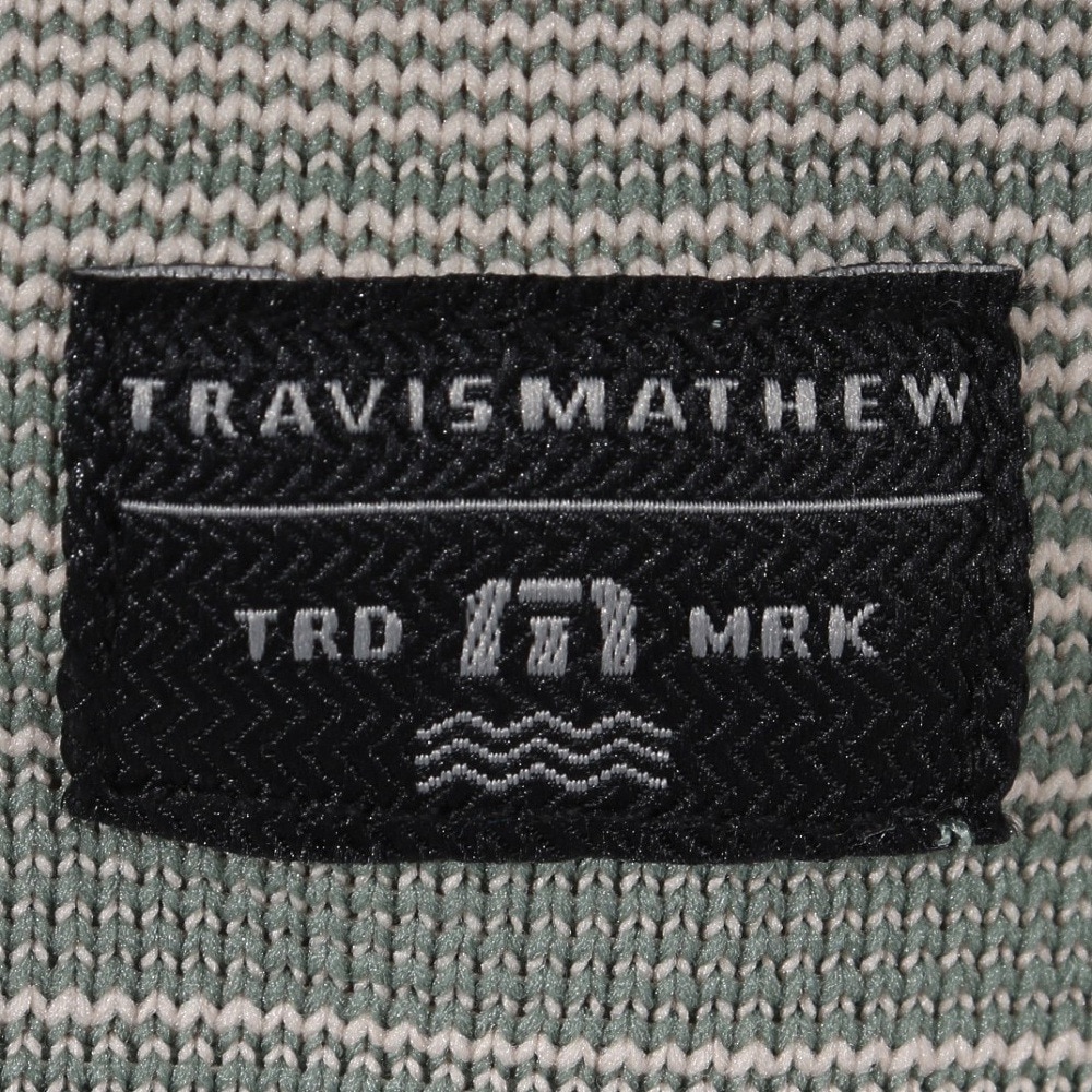 トラヴィスマシュー（Travis Mathew）（メンズ）ゴルフウェア モックネック 半袖ニット 7AI046-3OLG