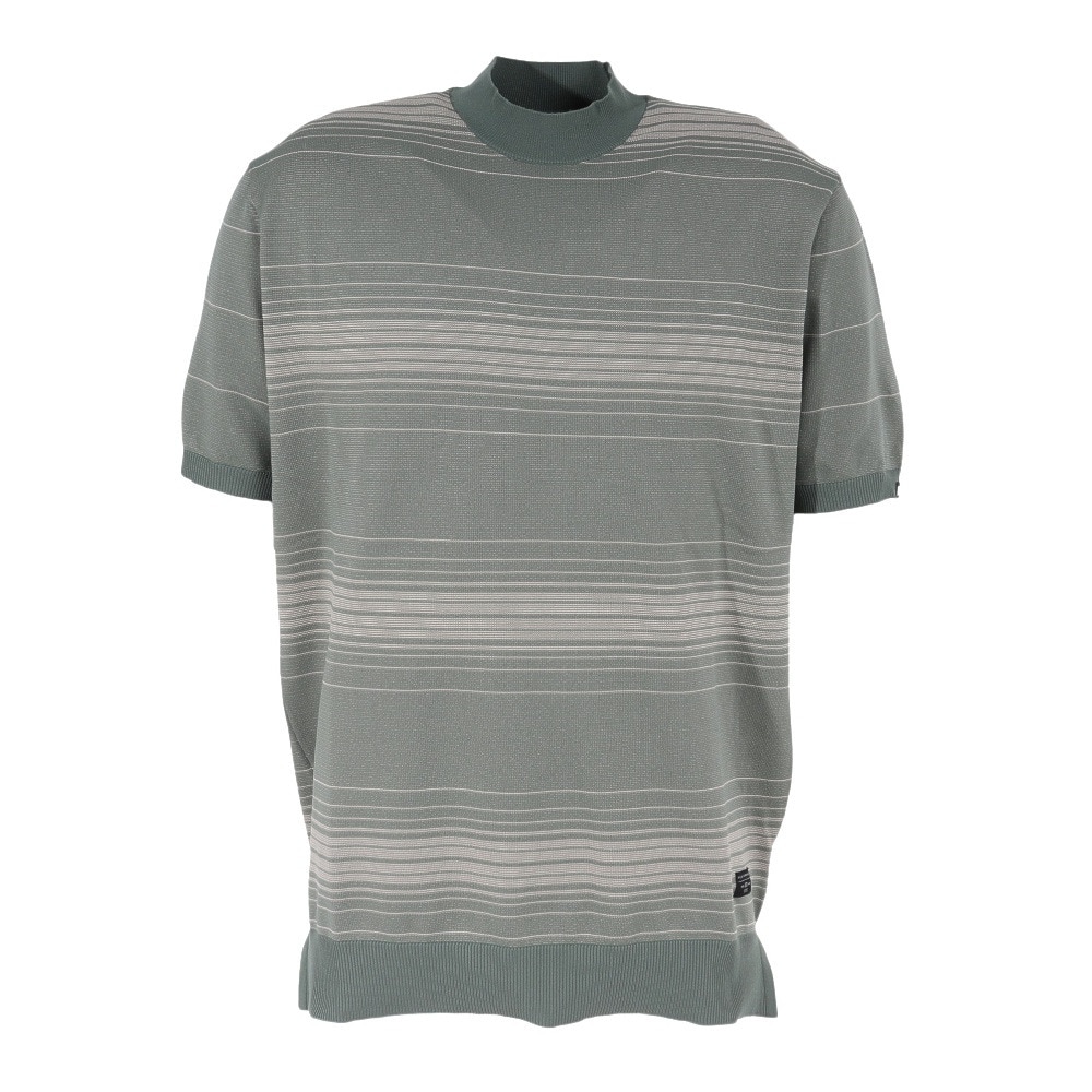 トラヴィスマシュー（Travis Mathew）（メンズ）ゴルフウェア モックネック 半袖ニット 7AI046-3OLG