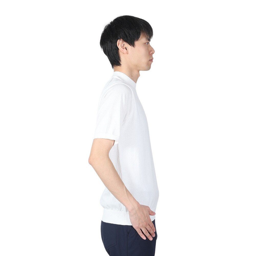 エピキュール（epicure）（メンズ）ゴルフウェア シンプル半袖モックネック 151-11341-004
