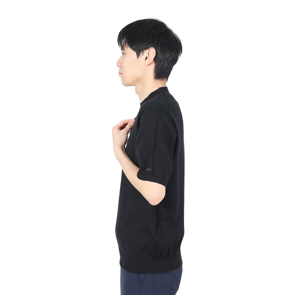 エピキュール（epicure）（メンズ）ゴルフウェア シンプル半袖モックネック 151-11341-019