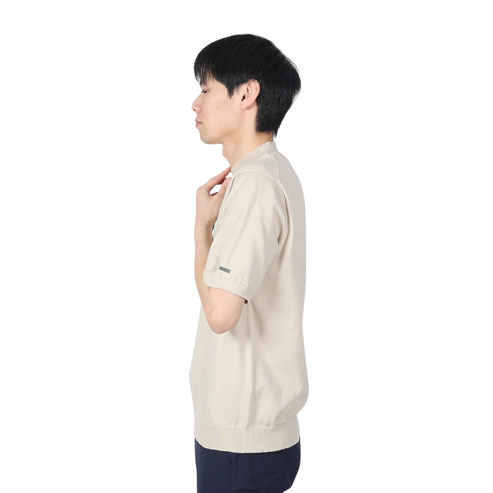 エピキュール（epicure）（メンズ）ゴルフウェア シンプル半袖モックネック 151-11341-052