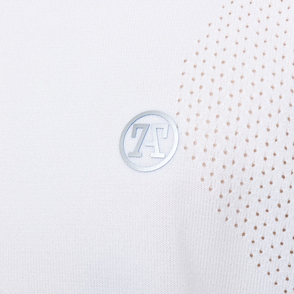 トミーアーマー（Tommy Armour）（メンズ）ゴルフウェア 半袖ニット モックネック TASL24S030003 WHT