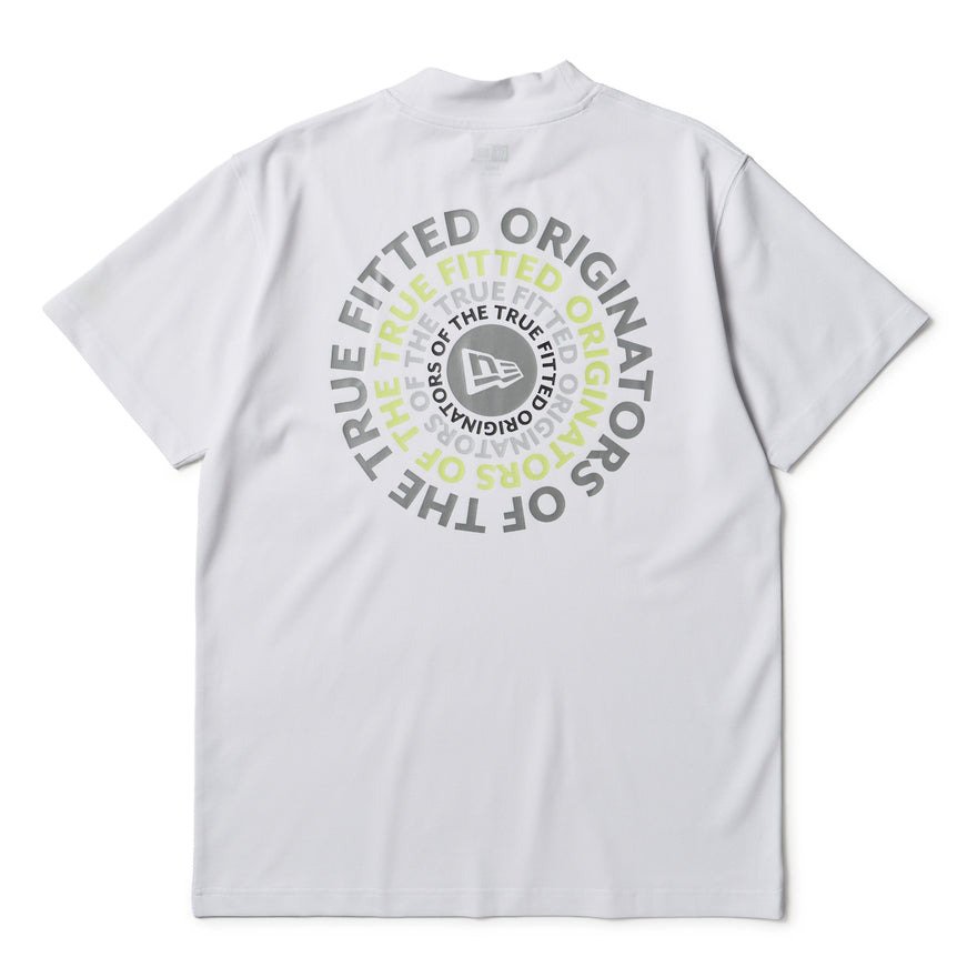 ニューエラ（NEW ERA）（メンズ、レディース）ゴルフウェア 半袖 ミッドネック Tシャツ Circle OOTTF 14859917