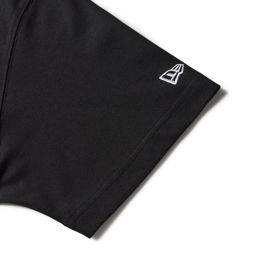 ニューエラ（NEW ERA）（メンズ、レディース）ゴルフウェア 吸汗速乾 サークル OOTTF ロゴ ミッドネック 半袖Tシャツ 14859919