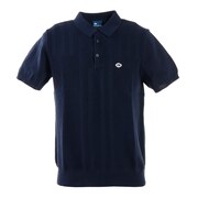 フィドラ（FIDRA）（メンズ）ゴルフウェア 半袖 ポロシャツ メンズ ニットポロシャツ FD5HTG60 NVY