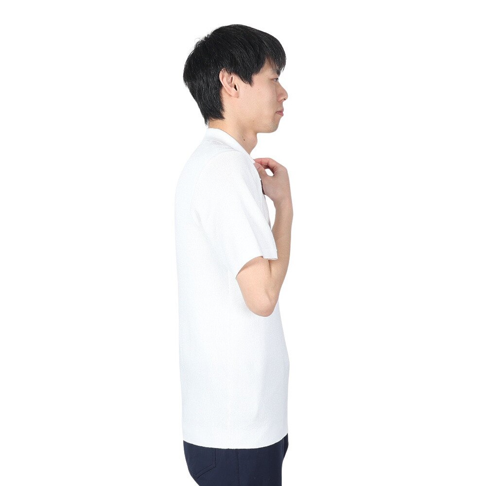 エピキュール（epicure）（メンズ）ゴルフウェア 半袖 ジップアップポロ 151-11340-004