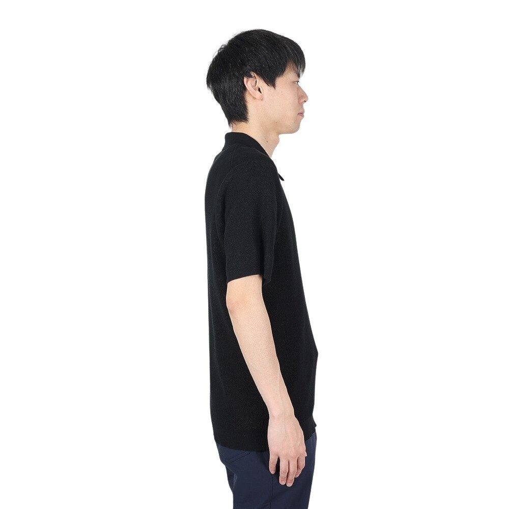 エピキュール（epicure）（メンズ）ゴルフウェア 半袖 ジップアップポロ 151-11340-019