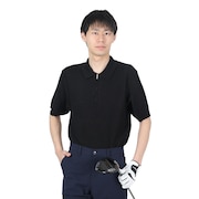(メンズ)ゴルフウェア ジップアップポロ 151-11340
