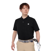 トミーアーマー（Tommy Armour）（メンズ）ゴルフウェア 半袖ニット ポロシャツ TASL24S030004 BLK