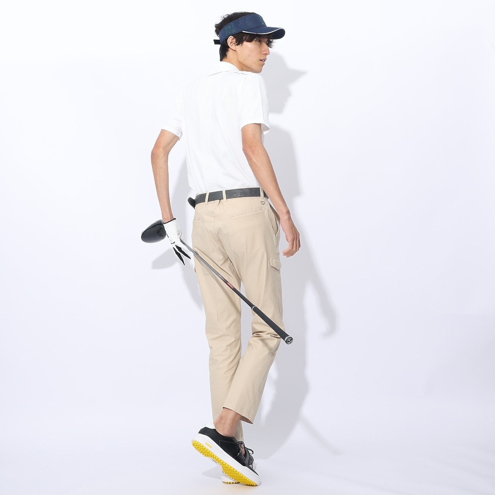 トミーアーマー（Tommy Armour）（メンズ）ゴルフウェア 半袖ニット ポロシャツ TASL24S030004 WHT