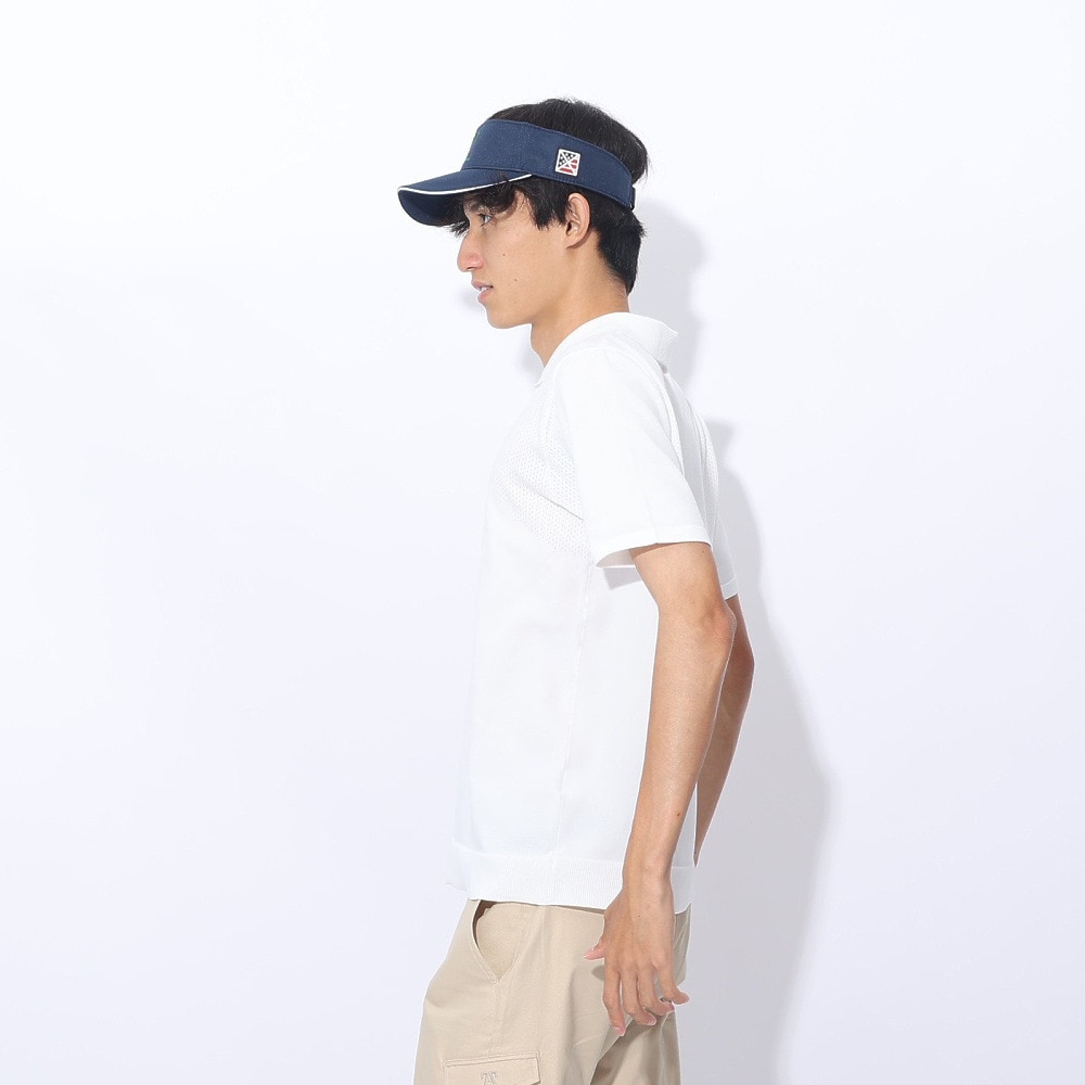 トミーアーマー（Tommy Armour）（メンズ）ゴルフウェア 半袖ニット ポロシャツ TASL24S030004 WHT
