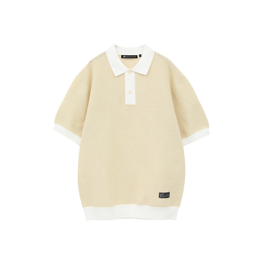 トラヴィスマシュー（Travis Mathew）（メンズ）ゴルフウェア 半袖ニット ポロシャツ 7AL008-1WHT