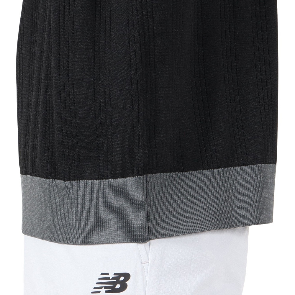 ニューバランス（new balance）（メンズ）ゴルフウェア ハーフスリーブ ニット ポロシャツ 012-5175001-010