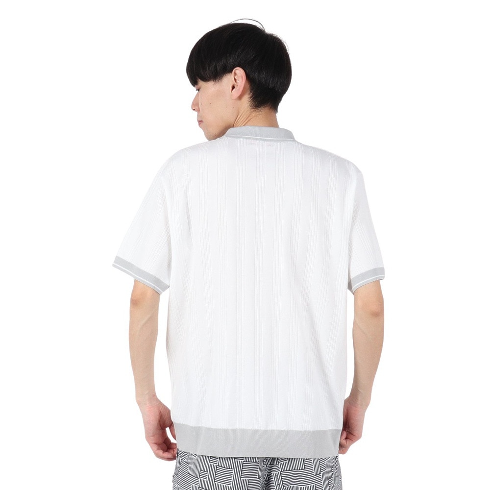 ニューバランス（new balance）（メンズ）ゴルフウェア ハーフスリーブ ニット ポロシャツ 012-5175001-030