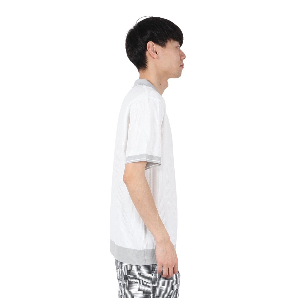 ニューバランス（new balance）（メンズ）ゴルフウェア ハーフスリーブ ニット ポロシャツ 012-5175001-030
