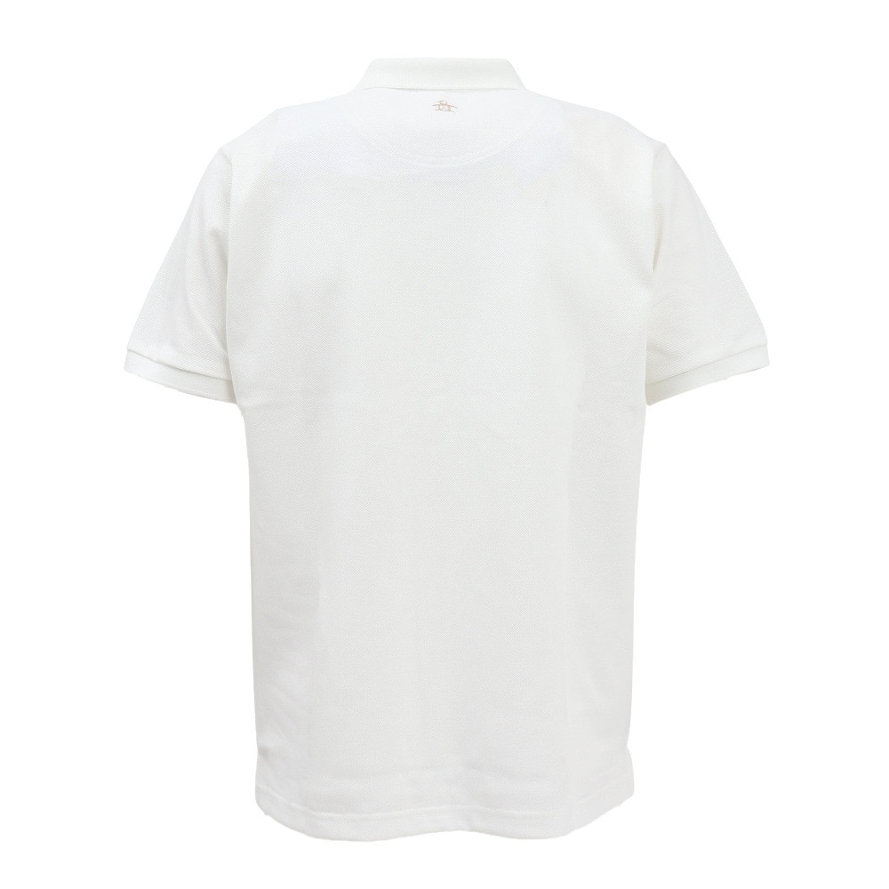 マンシングウエア（MUNSING WEAR）（メンズ）ゴルフウェア 70周年 アーカイブペンギン半袖ポロシャツ MG5SHS37M WH00