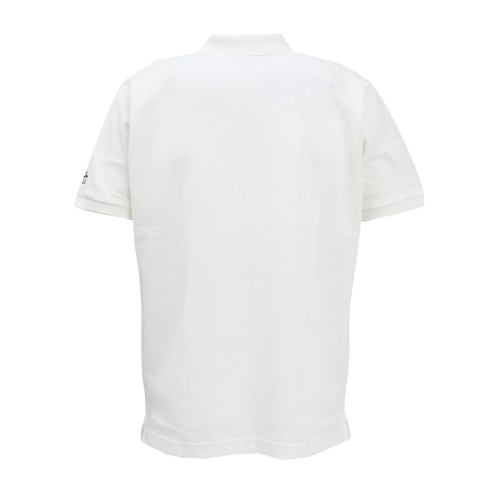 マンシングウエア（MUNSING WEAR）（メンズ）ゴルフウェア 70周年 アーカイブペンギン飛び刺繍 半袖ポロシャツ MG5SHS38M WH00