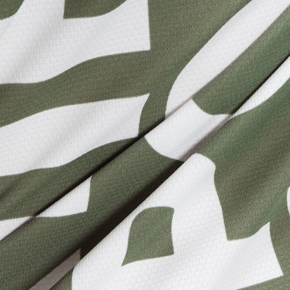 ルコックスポルティフ（lecoqsportif）（メンズ）ゴルフウェア 吸汗速乾 マルチカラーロゴ柄半袖シャツ LG5SHS05M KH00