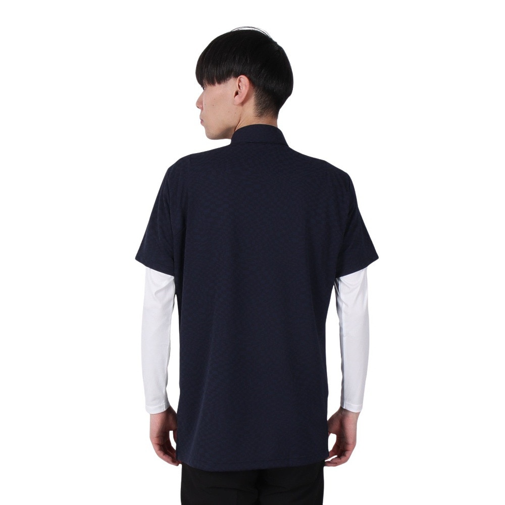 ルコックスポルティフ（lecoqsportif）（メンズ）ゴルフウェア 吸汗速乾 インナーセット 2WAYシャツ LG5STZ01M NV00