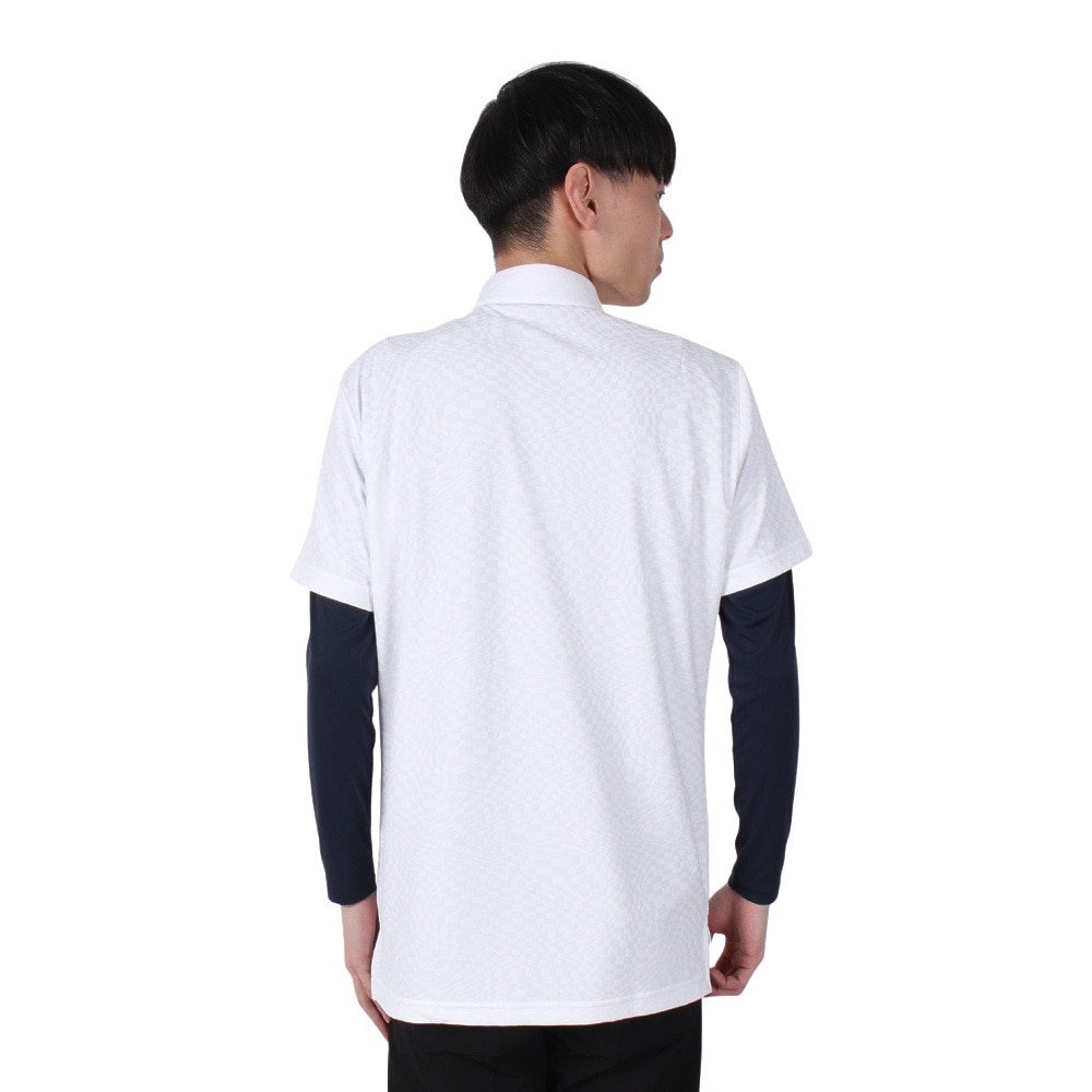 ルコックスポルティフ（lecoqsportif）（メンズ）ゴルフウェア 吸汗速乾 インナーセット 2WAYシャツ LG5STZ01M WH00