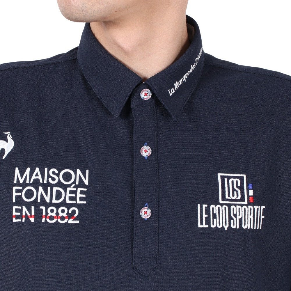 ルコックスポルティフ（lecoqsportif）（メンズ）ゴルフウェア 吸汗速
