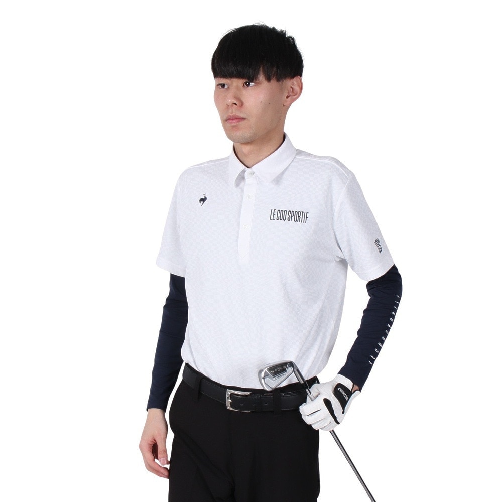 ルコックスポルティフ(lecoqsportif)ゴルフウェア 吸汗速乾 インナーセット 2WAYシャツ LG5STZ01M N… ルコックスポルティフ（lecoqsportif）（メンズ）ゴルフウェア 吸汗速